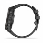 Garmin  FENIX 7X Pro Sapphire Solar Edition Титановый угольно-серый корпус с DLC-покрытием и черным ремешком