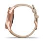 Garmin VIVOMOVE LUXE розовое золото PVD 18K со светло-песочным ремешком из итальянской кожи Garmin VIVOMOVE LUXE розовое золото PVD 18K со светло-песочным ремешком из итальянской кожи