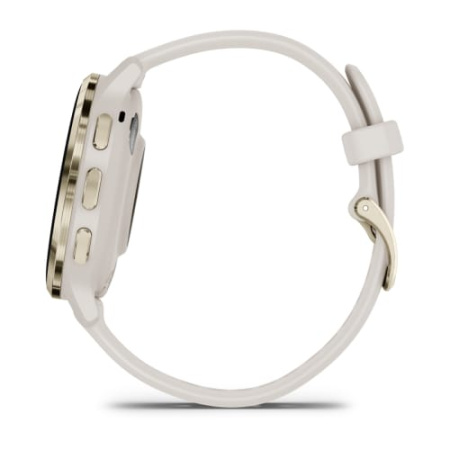 Garmin VENU 3S цвета слоновой кости с золотистым безелем Garmin VENU 3S цвета слоновой кости с золотистым безелем