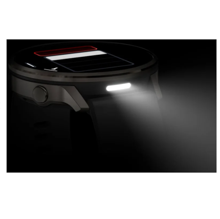 Garmin VENU 4 45 mm, Slate with Black Silicone Band