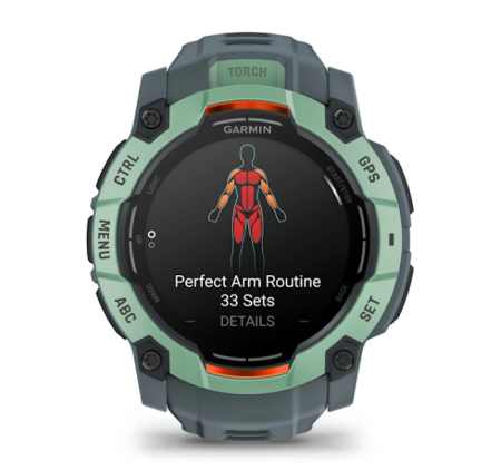 Garmin INSTINCT 3, 50 мм, AMOLED, Neo Tropic with Twilight Band
