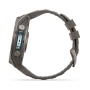 Часы Garmin Fenix 9 - 51 мм, титановый, пепельно-серый силиконовый ремешок