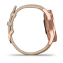 Garmin VIVOMOVE LUXE розовое золото PVD 18K со светло-песочным ремешком из итальянской кожи Garmin VIVOMOVE LUXE розовое золото PVD 18K со светло-песочным ремешком из итальянской кожи