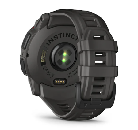 Garmin INSTINCT 3, 50 мм, Solar, Black with Charcoal Band