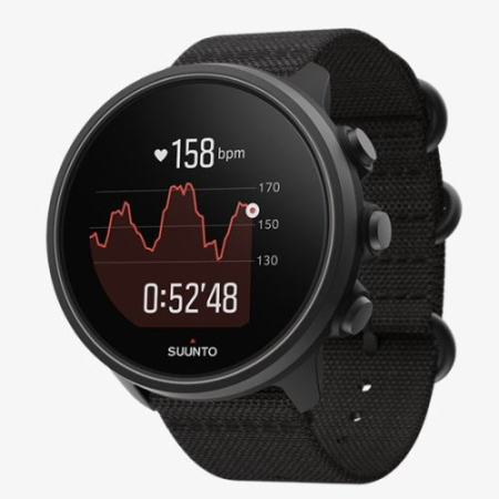 Suunto 9 Baro Titanium Charcoal Black, угольно-черные Suunto 9 Baro Titanium Charcoal Black, угольно-черные