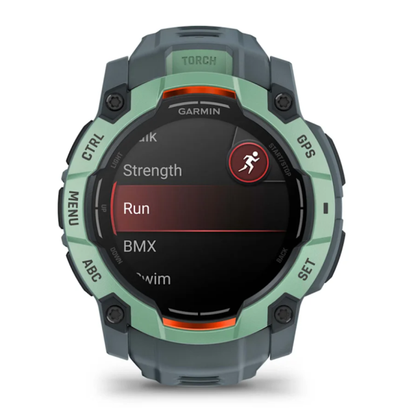 Garmin IINSTINCT 3 50 мм, AMOLED, Neo Tropic with Twilight Band