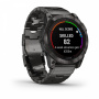Garmin FENIX 7X PRO Sapphire Solar Edition Титановый угольно-серый корпус с DLC-покрытием и титановым браслетом