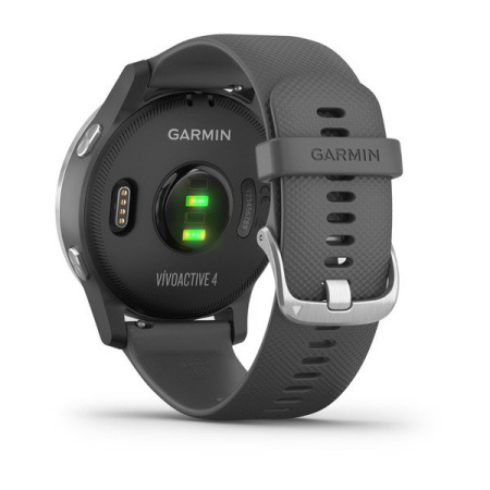 Garmin VIVOACTIVE 4 серые с серебристым безелем